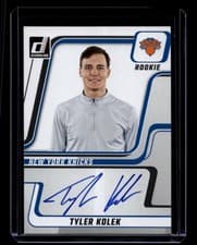 Tyler Kolek 2024-25 Donruss Next Day Autographs card