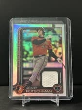 2025 Topps Real One Relics Adley Rutschman #650 card