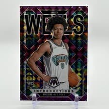 2024-25 Panini Mosaic Introductions Jaylen Wells #18 card