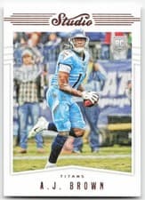 2019 Panini Chronicles Studio A.J. Brown #S6