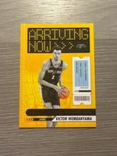 Victor Wembanyama 2023 Panini Hoops Arriving Now card