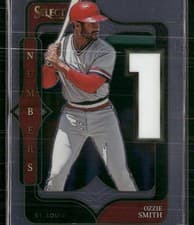 2025 Panini Select Select Numbers Ozzie Smith #23 card