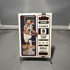 Stephen Curry 2022 Panini Contenders card