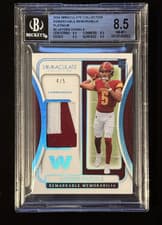 Jayden Daniels 2024 Panini Immaculate Collection Remarkable Memorabilia card