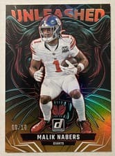 2025 Donruss Unleashed Malik Nabers #5 card
