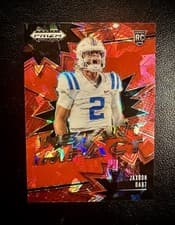 2025 Panini Prizm Draft Picks Instant Impact Jaxson Dart #11 card