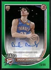 2025-26 Bowman Paper Rookies & Veterans Retail Autographs Brooks Barnhizer #RVA-BB card