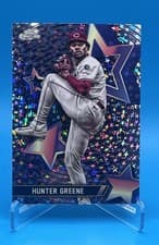 2025 Topps Cosmic Chrome StarFractor Hunter Greene #SF-56 card