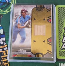 2025 Topps Tier One Legend Relics Mike Schmidt #T1LR-MS card