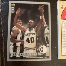 Willie Anderson 1995-96 Collector's Choice Base Set card