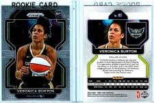 Veronica Burton 2022 Panini Prizm WNBA card