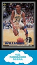 Micheal Williams 1995-96 Collector's Choice Base Set card