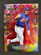 2024 Finest Let's Go! Francisco Lindor #LGC-17 card
