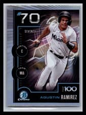2025 Bowman Bowman Scouts Top 100 Agustin Ramirez #BTP-70 card