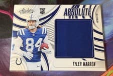 2025 Panini Absolute Absolute Jumbos Tyler Warren #AJ-TWN card