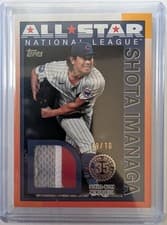 2025 Topps 1990 Topps Baseball All-Star Relics Shota Imanaga #90ASR-SI card
