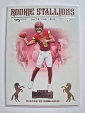 2024 Panini Contenders Rookie Stallions Jayden Daniels #3 card