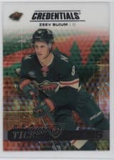 2025-26 Upper Deck Credentials Acetate Debut Ticket Access Zeev Buium #DTAA-ZB card