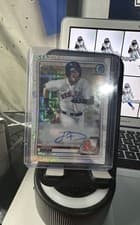 Jarren Duran 2020 Bowman Chrome Mega Box Mojo Autographs card