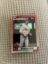 2025 Topps Update 1990 Topps Baseball Mark McGwire #U90-19 card
