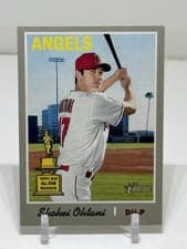 Shohei Ohtani 2019 Topps Heritage card