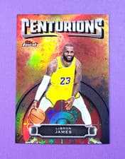2024-25 Finest Centurions LeBron James #C-1 card