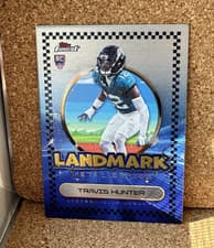 2025 Finest Landmark Metal Series Travis Hunter #LMS-7 card