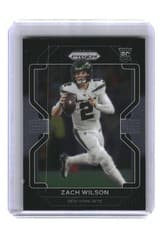 Zach Wilson 2021 Panini Chronicles Prizm Black card