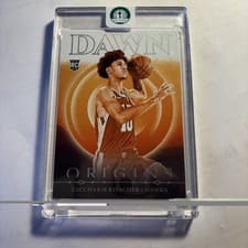 2024-25 Panini Origins Dawn Set Zaccharie Risacher #17 card