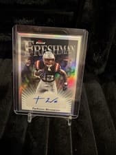 2025 Finest Finest Freshman Autographs TreVeyon Henderson #FFA-TH card