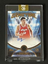 2025-26 Topps 3 Game Time Graphs Zach Edey #GT-ZE card