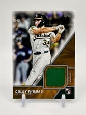 2026 Topps Major League Material Relics Colby Thomas #MLM-CT card