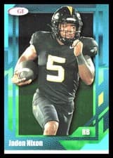 2026 SAGE Football Base Set Jaden Nixon #6 card