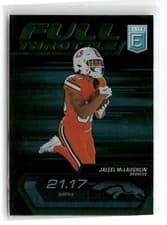 Jaleel McLaughlin 2024 Donruss Elite Full Throttle card