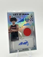 Asa Newell 2024-25 Bowman's Best University Let It Rain Relic Autographs card