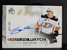 Cutter Gauthier 2024 SP Authentic card