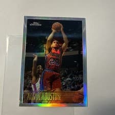 Allan Houston 1996 Topps Chrome card