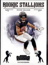 2024 Panini Contenders Rookie Stallions Rome Odunze #13 card