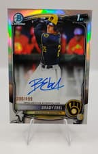 2025 Bowman Draft Chrome Prospect Autographs Brady Ebel #CPA-BE card