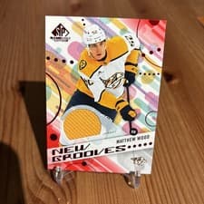 2025-26 SP Game Used New Grooves Matthew Wood #NG-3 card