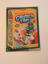 Garrett Wilson 2022 Panini Donruss Crunch Time card