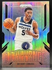 2024-25 Panini Prizm Dominance Anthony Edwards #9 card