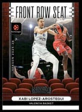 2025-26 Panini Contenders EuroLeague Front Row Seat Xabi Lopez-Arostegui #15 card