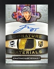 Jonathan Marchessault 2018 Upper Deck the Cup Signature Materials card