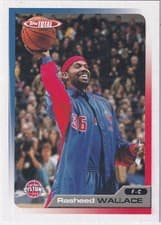 Rasheed Wallace 2005-06 Topps Total Base Set card
