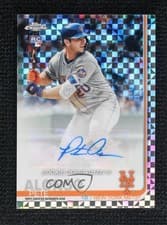 Pete Alonso 2019 Topps Chrome Rookie Debut Autograph card