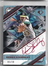 2025 Topps Diamond Icons White PolychromatINK Autographs Dennis Eckersley #WPA-DE card