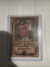2025 Topps Heavy Lumber Ronald Acuña Jr. #HL-4 card