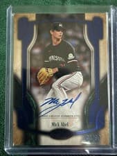 2026 Topps Tier One Break Out Autographs Mick Abel #BOA-MA card