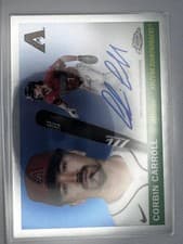 2025 Topps Chrome Platinum Autographs Corbin Carroll #CPA-CC card